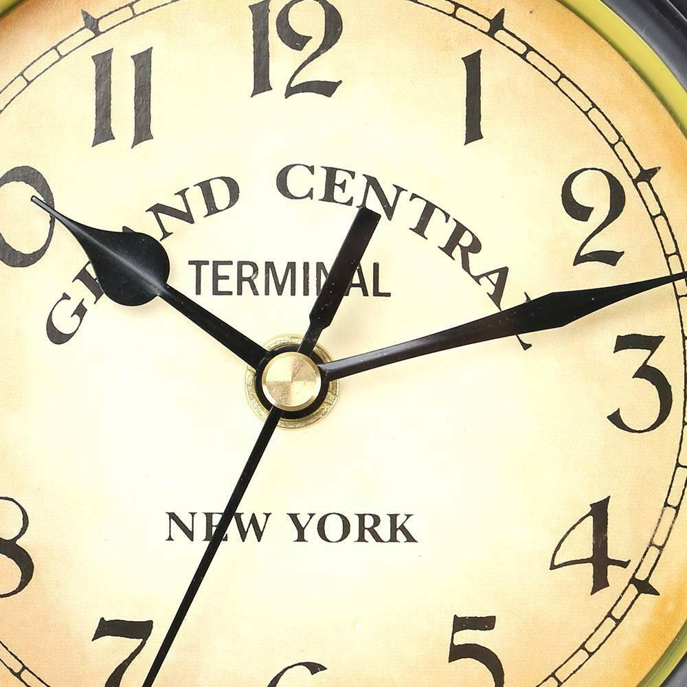 Classic Double-sided Outdoor Garden Paddington Station Wall Clock Iron Frame