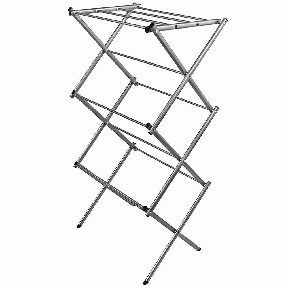 3 Tier Airer Clothes Dryer Metal Laundry Horse Patio Drying Rack Indoor Outdoor