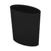 Knife Block Holder Universal Knife Block Oval knife Block Stand Rack Black