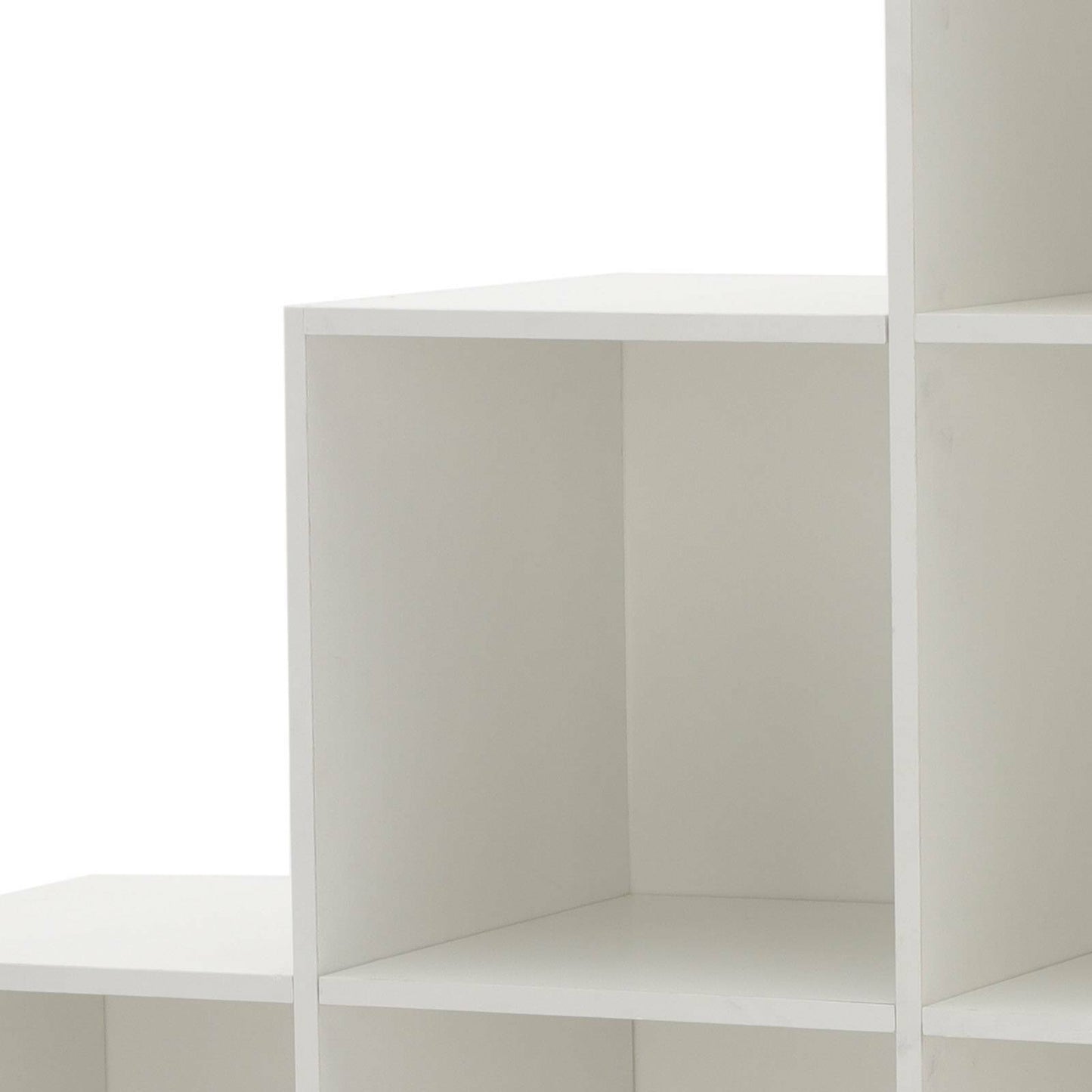 6 Cube Step Storage Bookcase Unit Shelf Home Office Organiser Display Box NEW