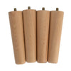 4 x Wooden Table Legs Tapered Pine Beech Ash Table Chair Stool Chest Sofa 4 Size