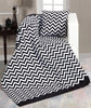 Luxury Chenille Chevron Sofa Throw Arm Chair Covers Single-130x 170cm, 3 Colours