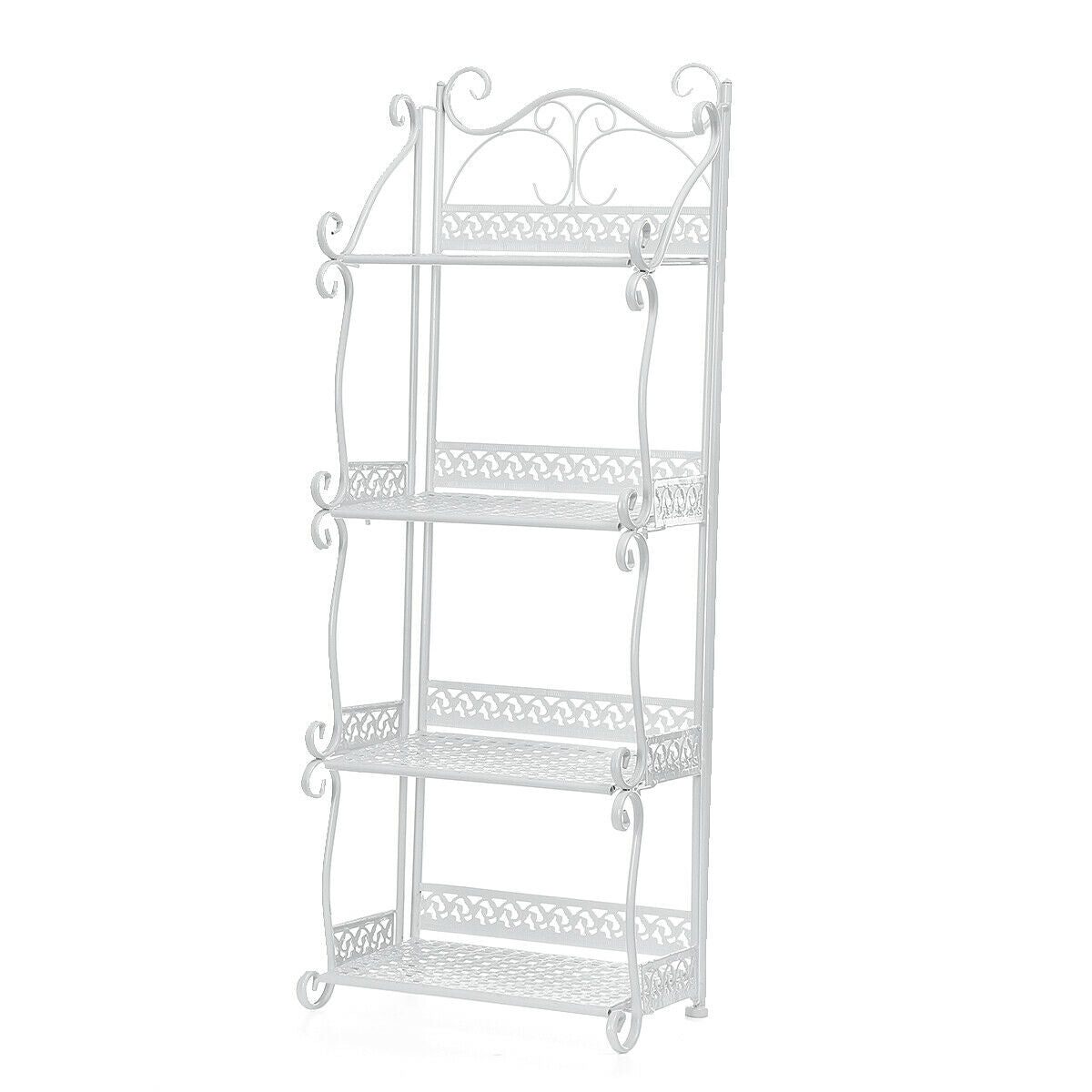 3/4/5 Tier Kitchen Rack Storage Shelf Holder Rack Book Shelf Shoes Stand Mix-use