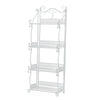 3/4/5 Tier Kitchen Rack Storage Shelf Holder Rack Book Shelf Shoes Stand Mix-use