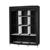 50" Fabric Fold Cloth Wardrobe Closet Portable Organizer Hanging Bedroom Storage