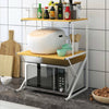 3 Tier Kitchen Shelf Microwave Oven Rack Stand Storage Metal Condiment Cabinet