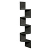 Corner Wall Shelf Unit 5 Tier Wall Storage Organiser Floating Shelves Bookshelf