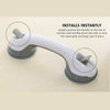 2x Safety Bathroom Aid Bath Shower Hand Grip Grab Suction Towel Rail Bar P3
