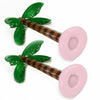 2x Inflatable Blow Up Palm Tree Hawaiian Tropical Pool Beach Party Decoration UK
