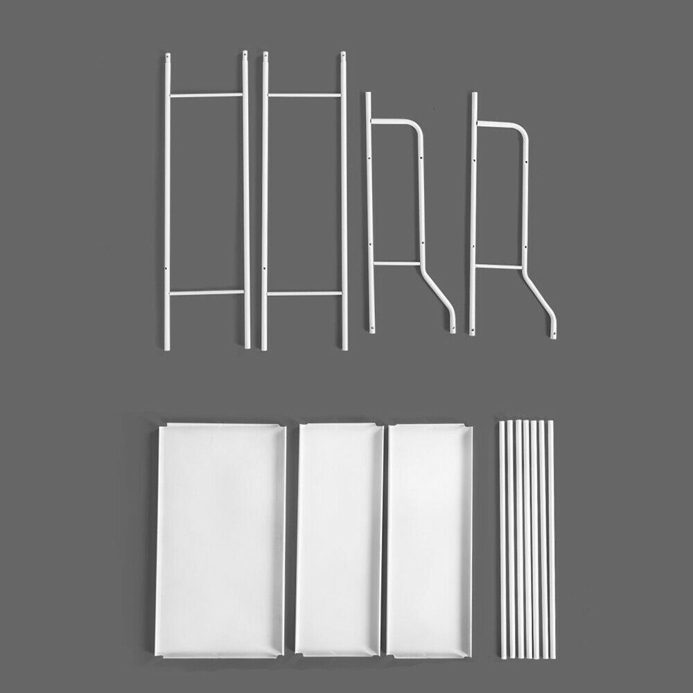 3 Tier Bathroom Shelf Over Toilet Storage Rack Laundry Shelf Unit Organizer Rack