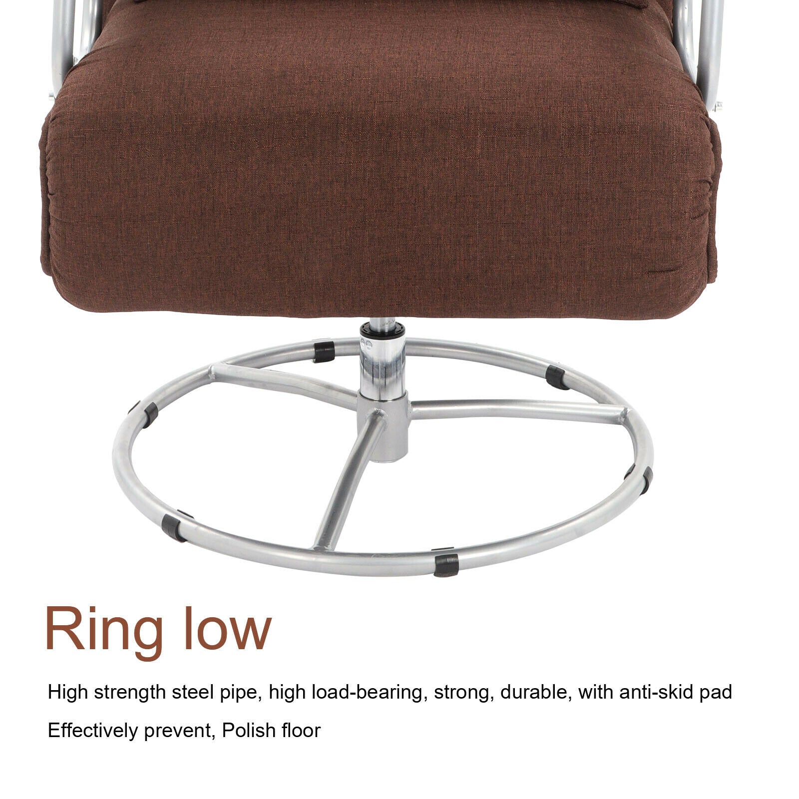 3-IN-1 Lazy Sofa Single Folding Couch Bed Chair Lounger Sofabed Armrest & Pillow