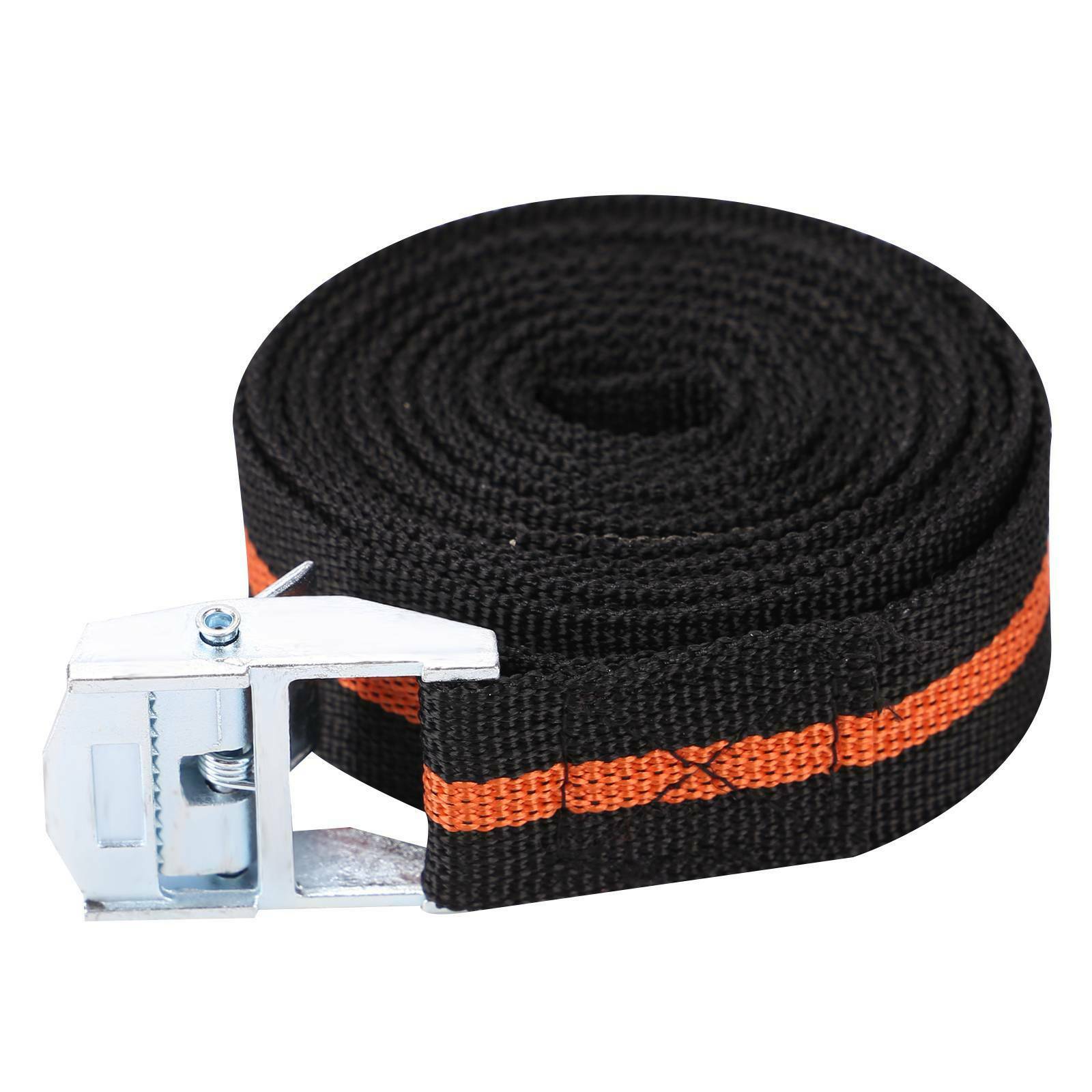 25 X 2500MM LONG PACK OF 4 CAM BUCKLE TIE DOWN STRAPS ROOF RACK CARGO TRAILERS