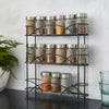 3 Tier Spice Rack Herb Jar Organiser Shelf Free Standing Kitchen Storage Stand