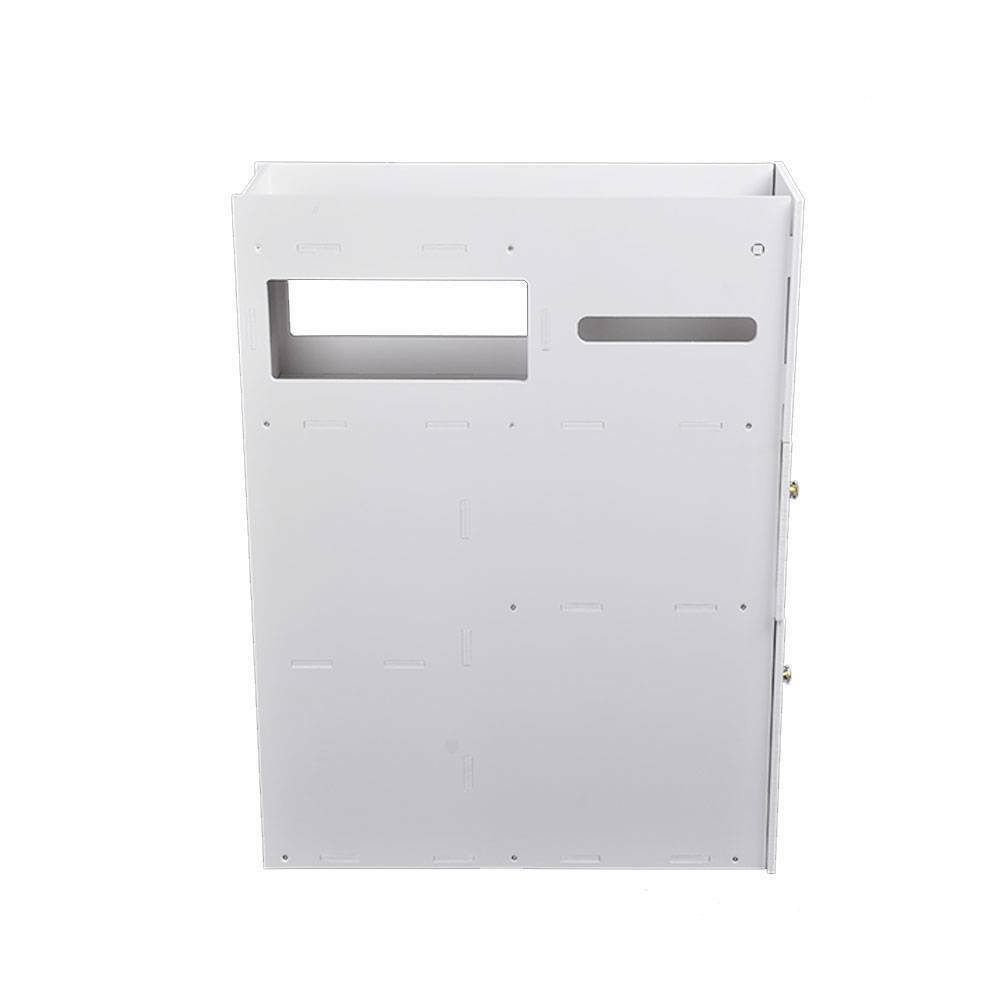 Bathroom Toilet Slim Floor Cabinet Narrow Storage Cupboard with Drawers