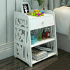 Bedside Tables Cabinet Drawer Night Stand Storage Furniture Shelf Cupboard UK