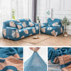 1/2/3 Seater Elastic Floral Sofa Covers Slipcover Settee Stretch Couch Protector