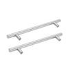 Handy 20 Brushed Steel T Bar Handles Kitchen Cabinet Door Cupboard Drawer Handle