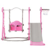 4 in1 Kids Baby Toddler Swing Slide & Climber Set In/Outdoor Boys Girls Toy HT