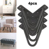 4 x Hairpin Legs / Hair Pin Legs Set for Furniture Bench Desk Table 10CM X 10MM