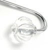 2X Metal Crystal Curtain Holdback Wall Tie Backs Hook Hanger Holder Home Decor