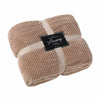 NEW LUXURY POPCORN THROWS FLEECE WARM EXTRA LARGE SOFA BLANKETS DOUBLE KING SIZE