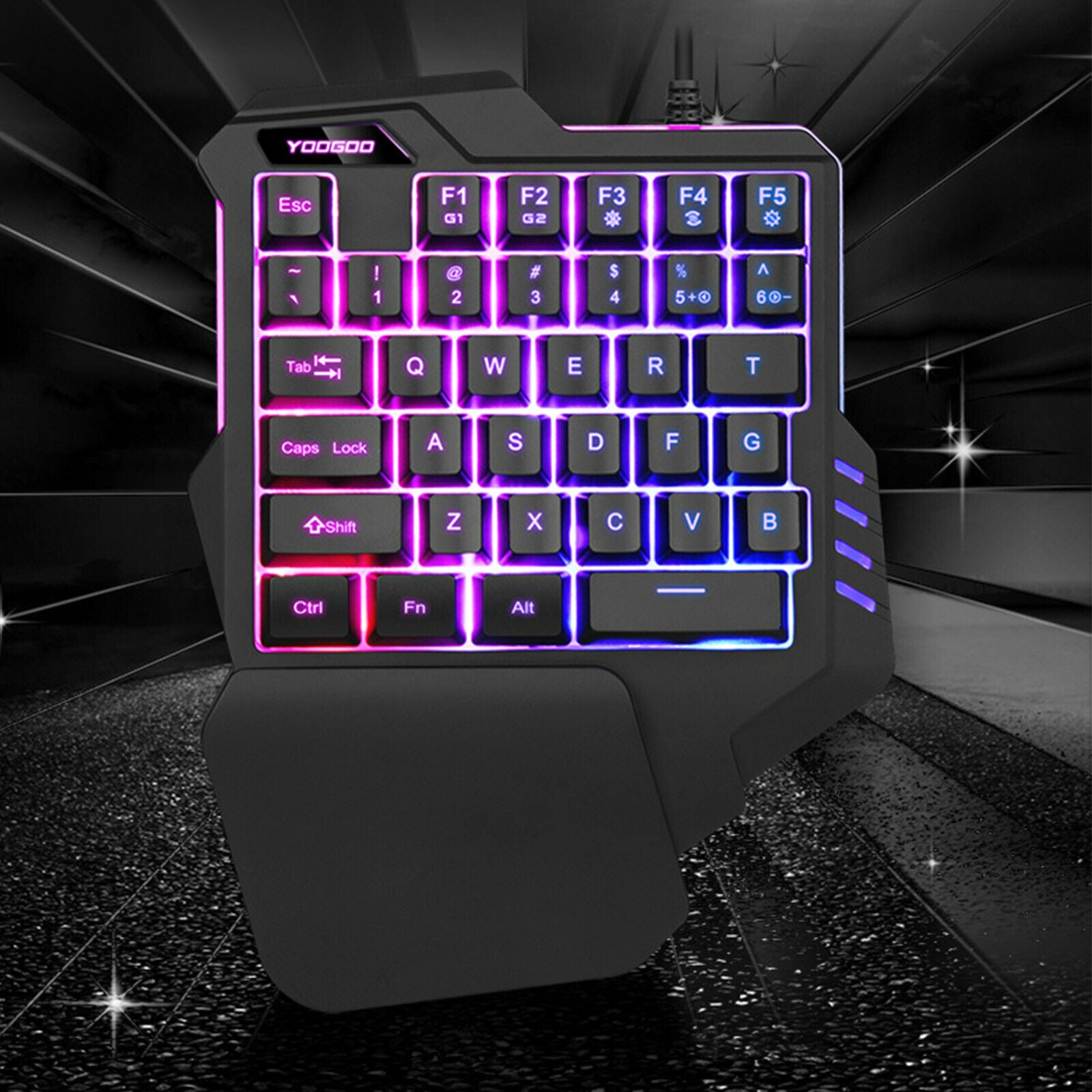 One-Handed Mechanical Keyboard Left Hand Game Keypad for Game LOL/PUBG/ Fortnite