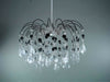 Modern Chandelier Acrylic Crystal Light Shades Beaded Droplet Ceiling Pendant