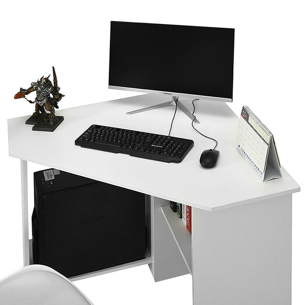 Panana Corner Computer Desk Compact Laptop Table Home Office Study Corner Desk