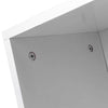 4 Cube Wood Bookcase Corner Cabinet Storage Rack Bookshelf Display Cupboard Unit