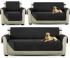 REVERSIBLE Quilted Sofa Cover Furniture Protector Throw Waterproof WITH STRAP