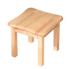 Small Wood Stool Square Footstool Change Shoe Bench Multi-function Step Stool