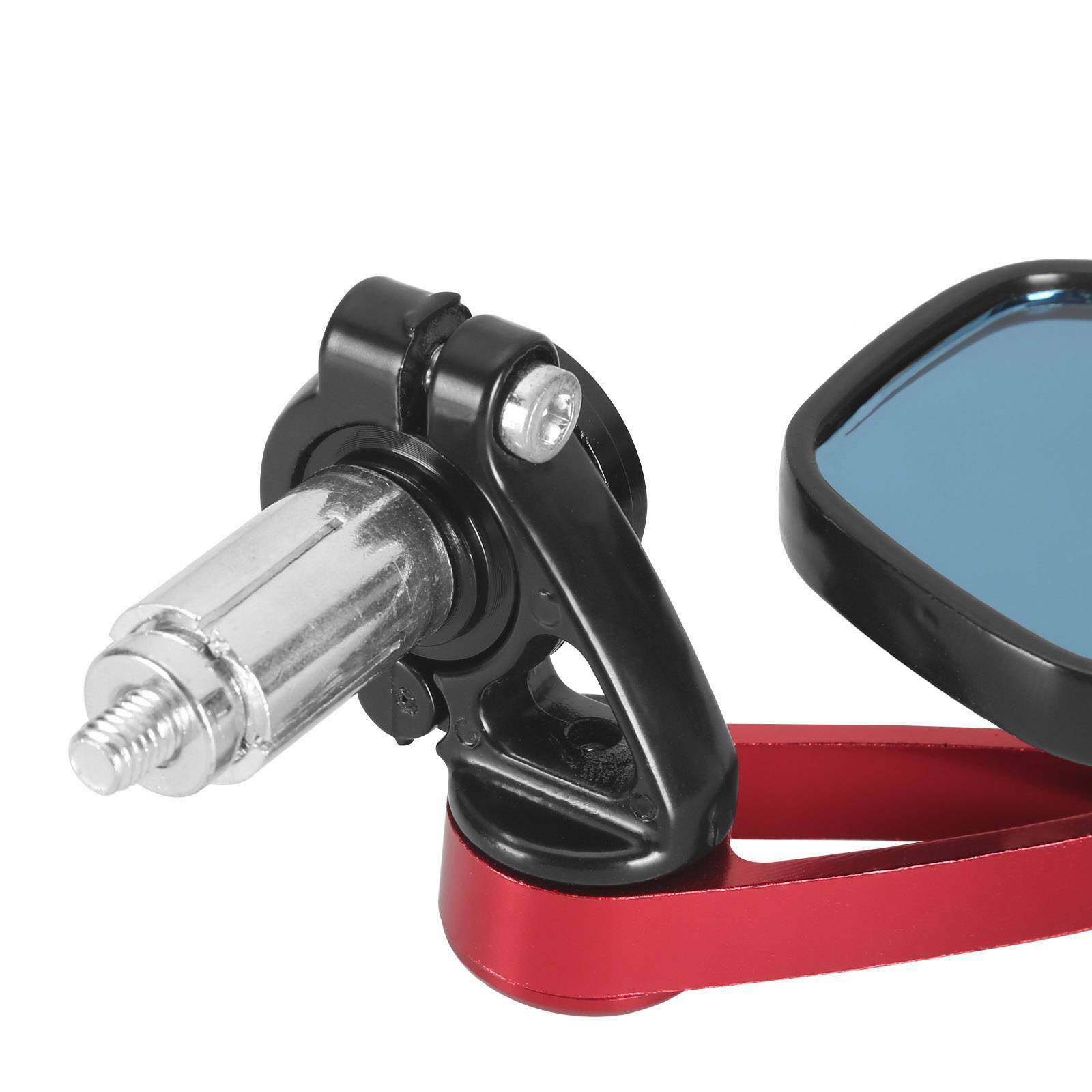 Pair of 7/8" 22mm Motorcycle Motorbike Alloy Bar End Side Rearview Mirrors