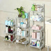 3/4/5 Tier Kitchen Rack Storage Shelf Holder Rack Book Shelf Shoes Stand Mix-use