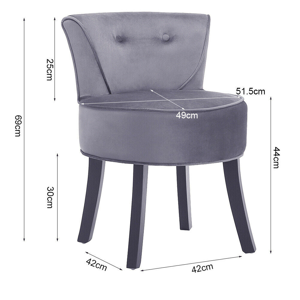 Small deals dressing chair