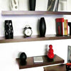 3 Pcs High Floating Wall Mounted Display Shelf Bookshelf Storage Holder-Black