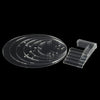 Clear Acrylic Round Cupcake Stand Display WeddingParty 5/6/7 tier Cup Cake Stand