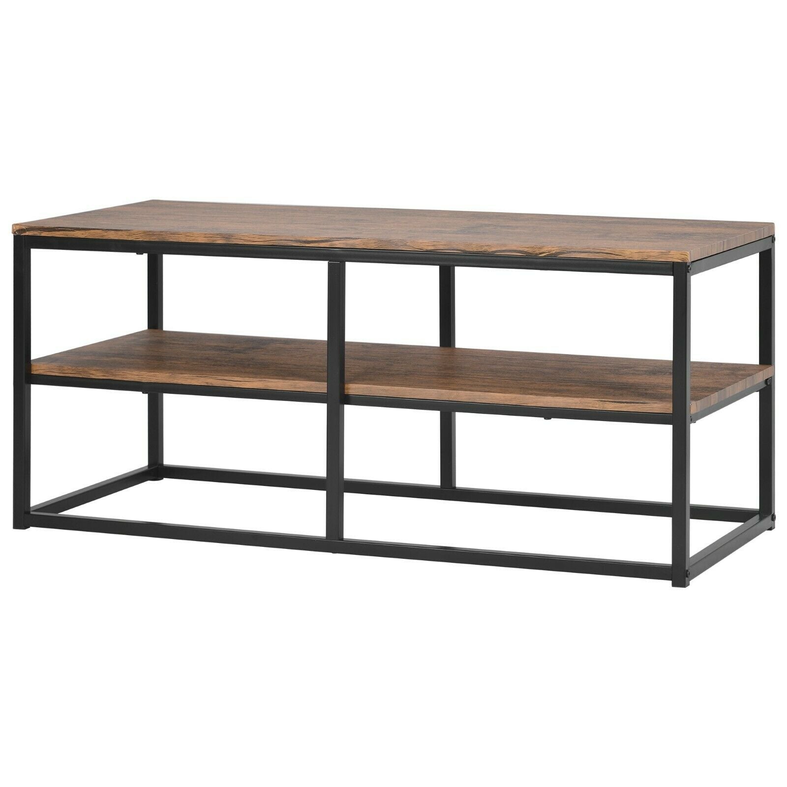 2-Tier Console Table Side End Table Coffee Table Entryway Hallway Furniture