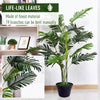 150cm(5ft) Artificial Palm Tree Indoor Decor Tropical Green Plant Home Office