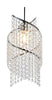 Modern Chandelier Acrylic Crystal Light Shades Beaded Droplet Ceiling Pendant