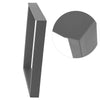 2x Table Legs Industrial Metal Steel for Bench/Coffee Table/Side Table Support