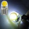 2X T10 194 168 501 W5W COB 8 SMD LED Canbus Silica Bright License Light Bulb