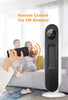 2000W Electric 60° Oscillating Ceramic PTC Tower Fan Heater Digital Timer Remote