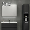 1.85m Tall Bathroom Cabinet High Grade Storage Furniture Unit Cupboard Shelf 73"