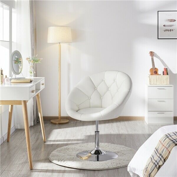 Adjustable height deals swivel vanity stool