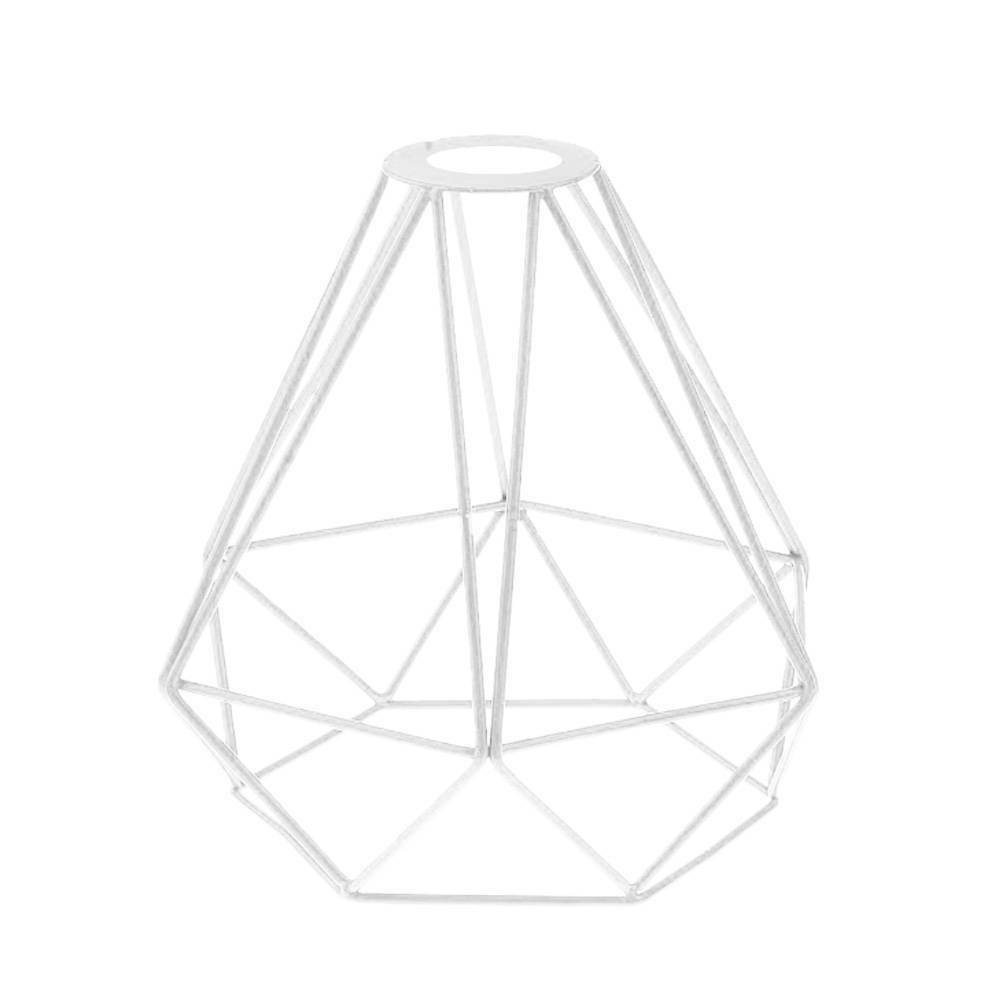 Pendant Light Shade Ceiling Industrial Geometric Wire Cage Lampshade Lamp Metal