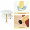 2 Tier Coffee Sofa Side End Table Modern Tea Desk Storage Shelf for Living Room