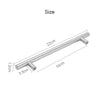 Handy 20 Brushed Steel T Bar Handles Kitchen Cabinet Door Cupboard Drawer Handle