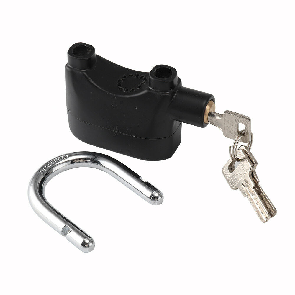 2x Motorbike Anti Theft Alarm Lock Motion Sensor Security Waterproof Bike
