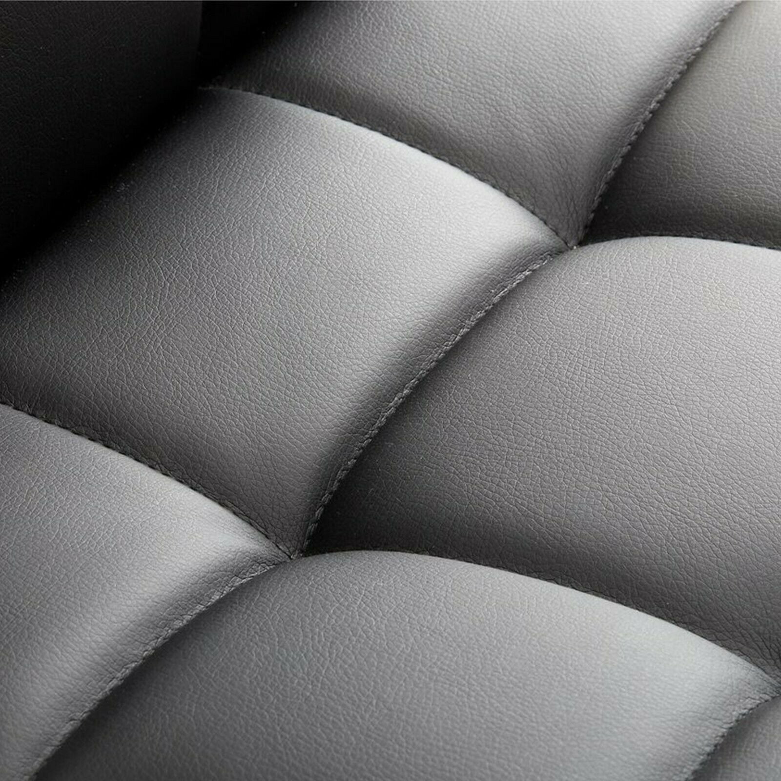 2×Bar Stools Leather / Velvet Chairs Breakfast Chair Swivel Gas Lift Adjustable