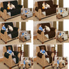 Quilted Sofa Cover Furniture Protector Throw Waterproof WITH STRAP